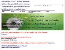 Tablet Screenshot of innovationturkey.com